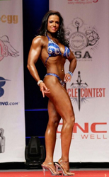 Woman body builder